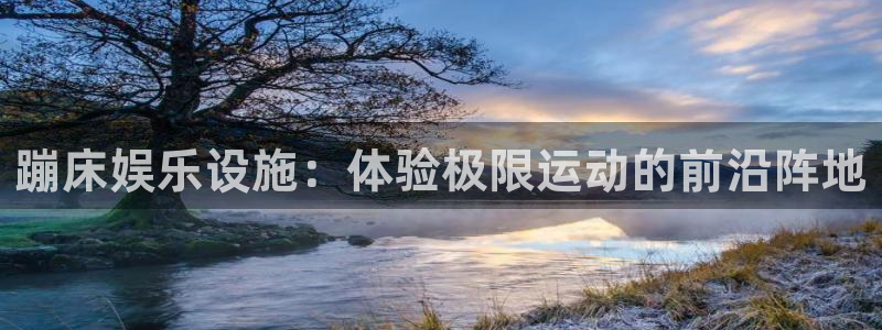 聚富welcome体育官网：蹦床娱乐设施：体验极限运动的前沿阵地